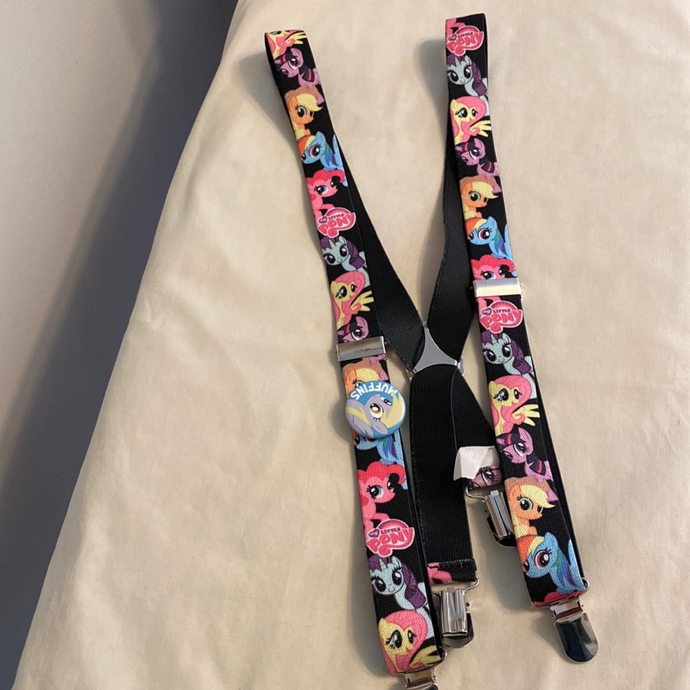 My Little Pony suspenders